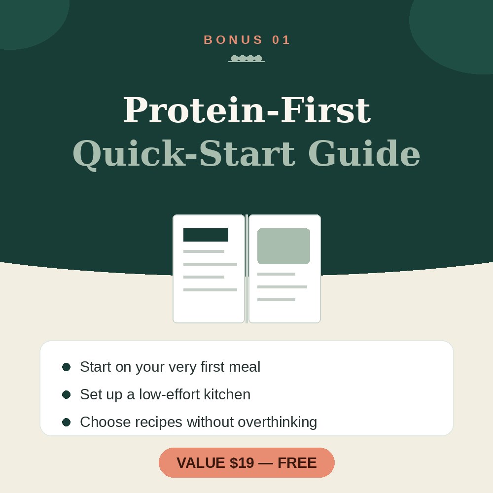 Protein-First Quick-Start Guide